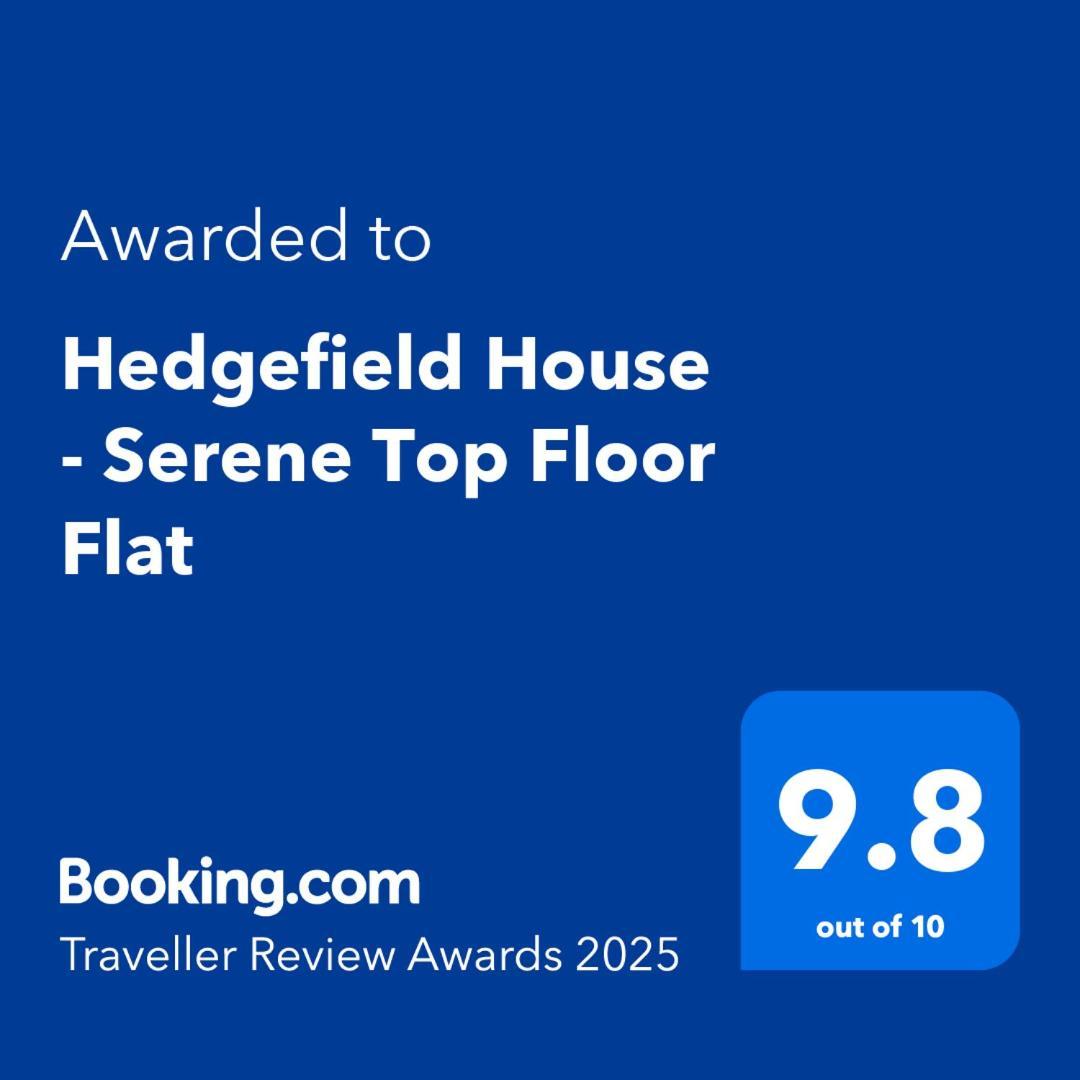 Hedgefield House - Serene Top Floor Flat Inverness Exteriör bild